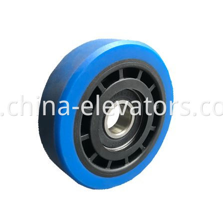 Rolo de etapa para escadas rolantes de otis 100*25*6204 Step Roller for Otis Heavy Duty Escalators 100*25*6204